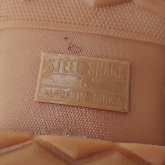 🦆Classic Vintage BASS Duck Boots Insulated Sherpa Lined Rubber & Suede 6 - Picture 9 of 11